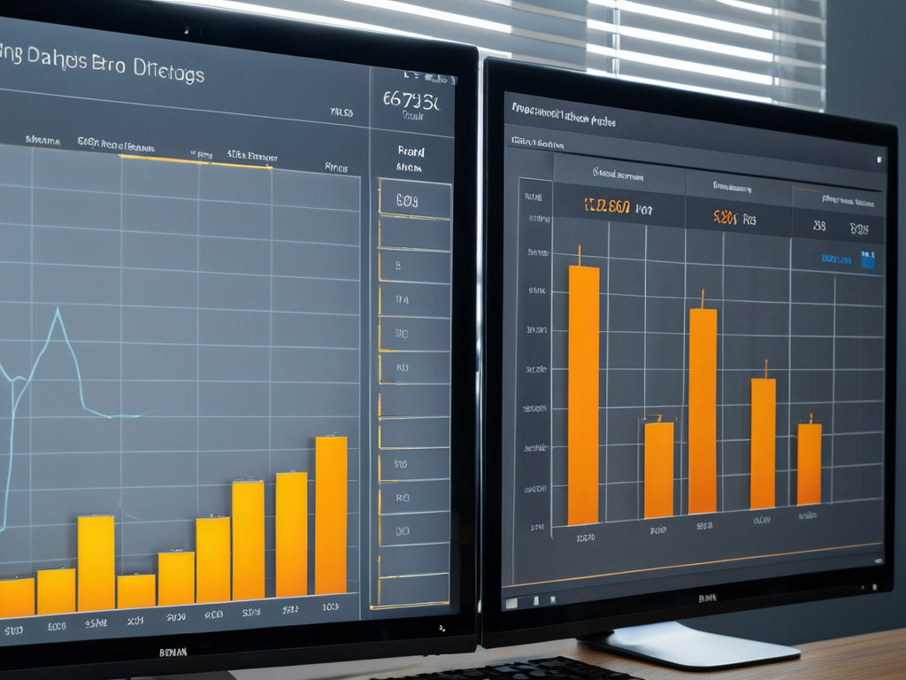 A split-screen image with a shipping rate calculator on one side and a graph sho